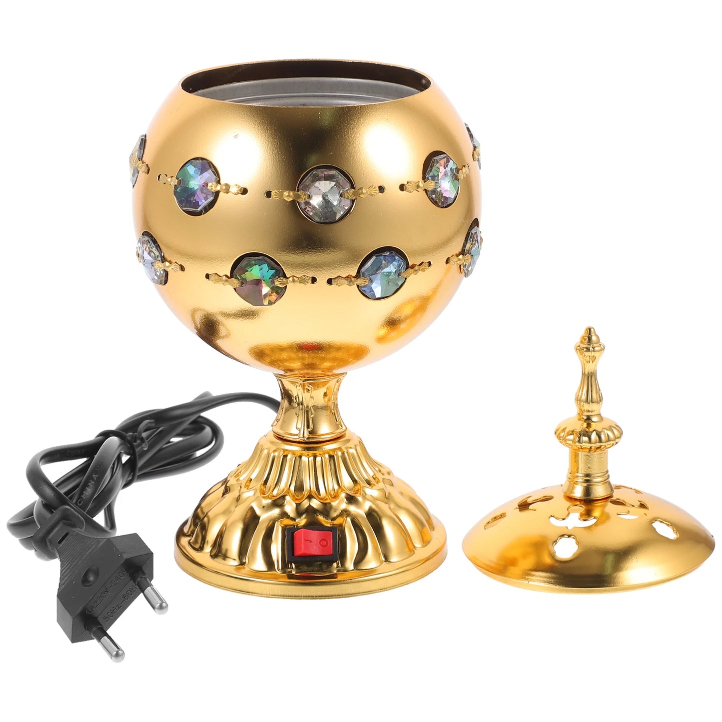 Electric Incense Burner Censer Stove Holder Decorative Aroma Burner Incense Stove Home Office Yoga Tearoom