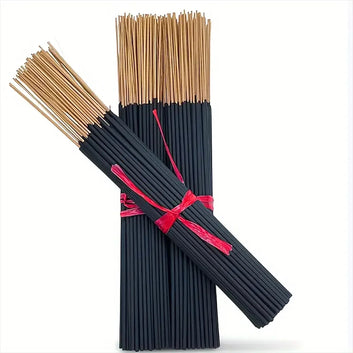 [100 Sticks Long Burn Incense] Japanese Cherry Blossom Incense Sticks, Extended to 12.7 Inches - 1 Bundle of 100 Sticks - Smooth