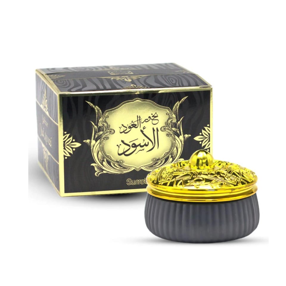 Oud Al Aswad – Premium Arabian Bakhoor (70g Jar)